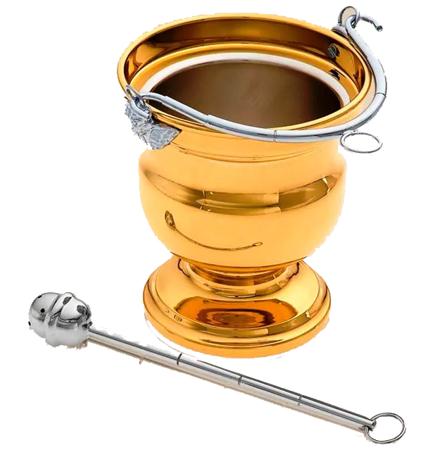 Caldeirinha CRL 700 dourada com aspersor